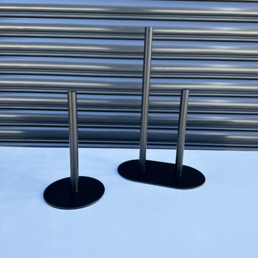 3 Size Black Dinner Candle Holder from SP Events, Sydney's number 1 events hire company.