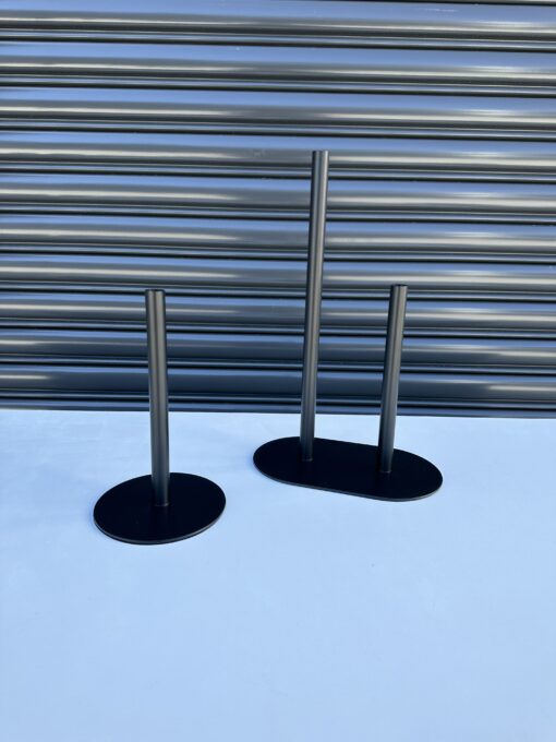 3 Size Black Dinner Candle Holder from SP Events, Sydney's number 1 events hire company.